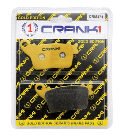 CRANK1 Ceramic Brake Pad for Suzuki Gixxer 750 (2012-20)