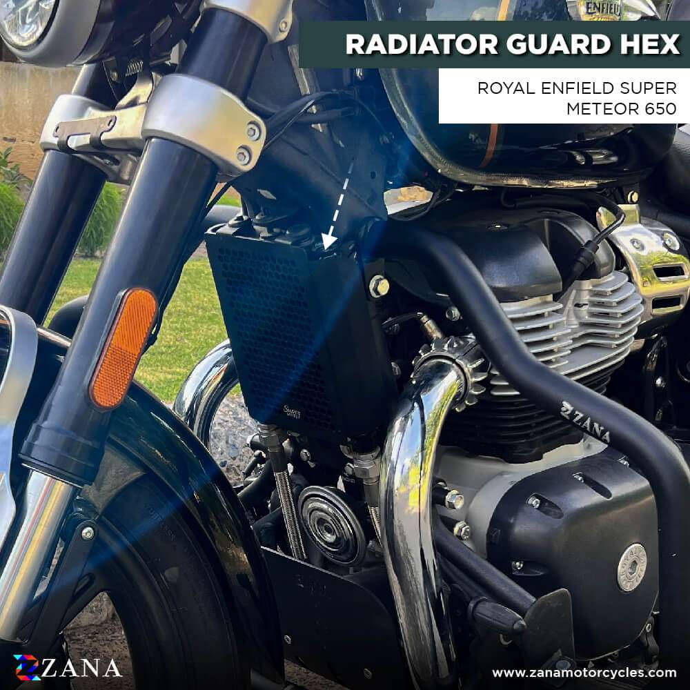 Black Crash Guard for RE Super Meteor 650