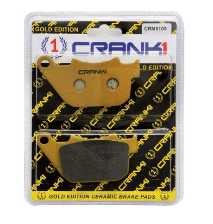 CRANK1 Ceramic Brake Pad for Harley Davidson Iron 883 (2009-13)