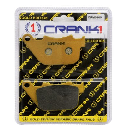 CRANK1 Ceramic Brake Pad for Harley Davidson Iron 883 (2009-13)