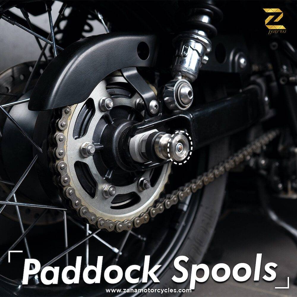 Paddock Spool Rear Paddock Spool For Triumph Street Scrambler - ZP-050 – SapMotors