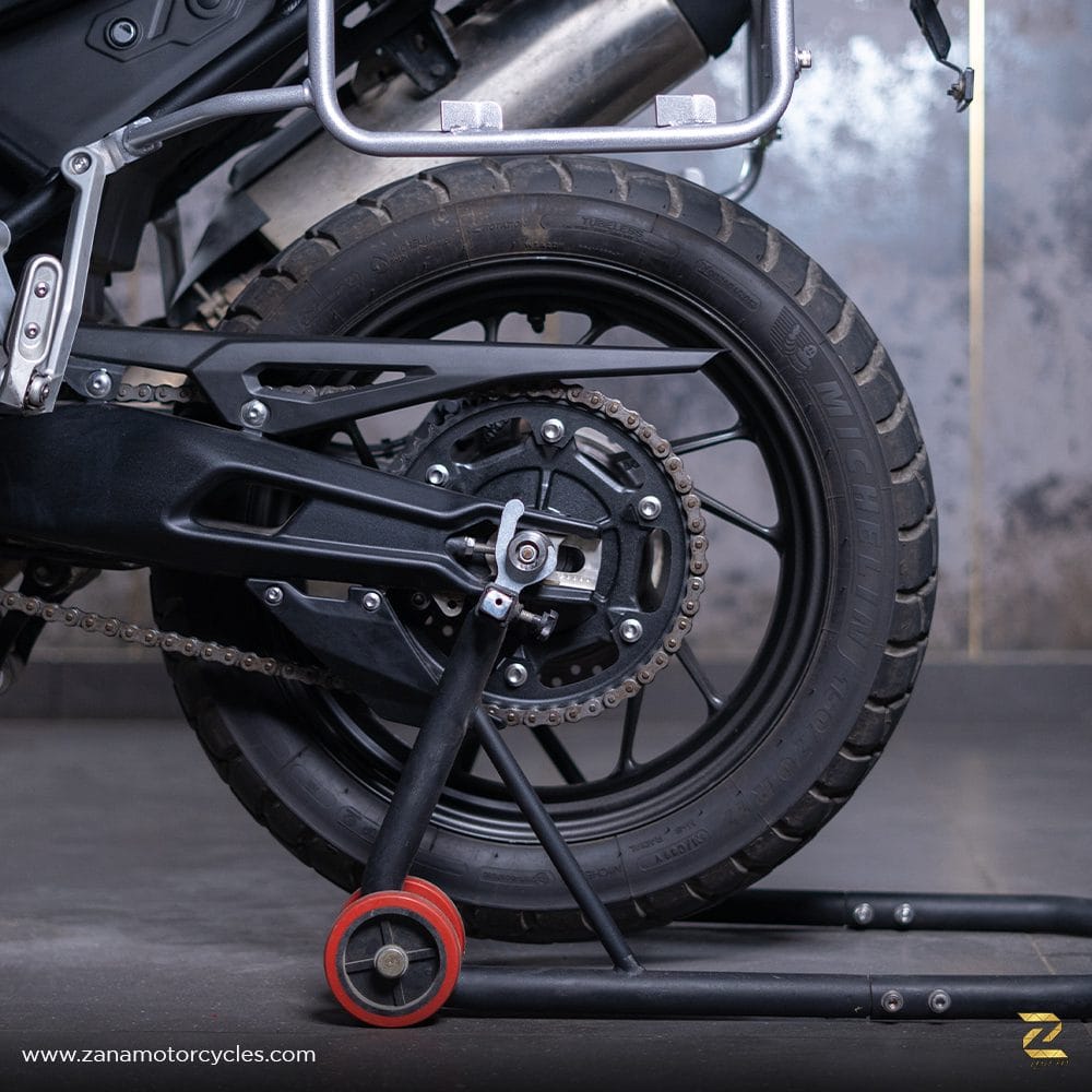 Rear Paddock Spool SS 304 for Triumph Tiger 850
