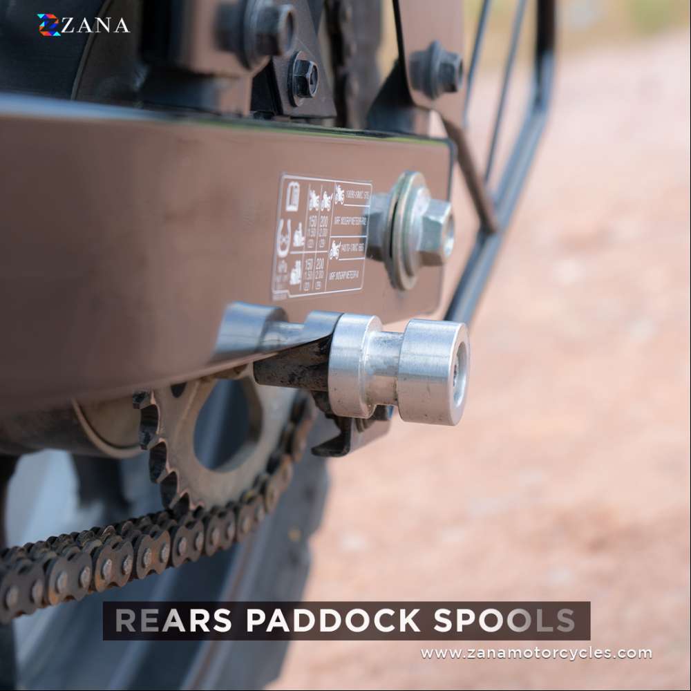 Rear Paddock Spools for Suzuki V-Strom 250
