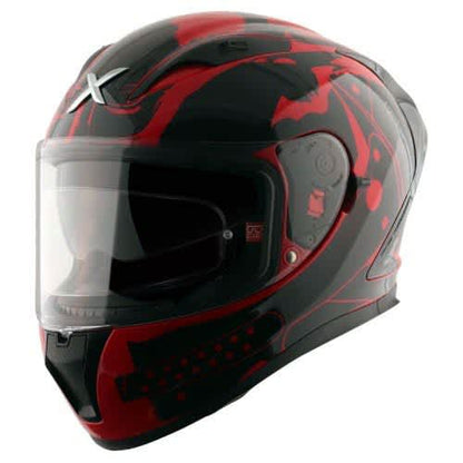 Axor Street DC Batman Red Black Full Face Helmet