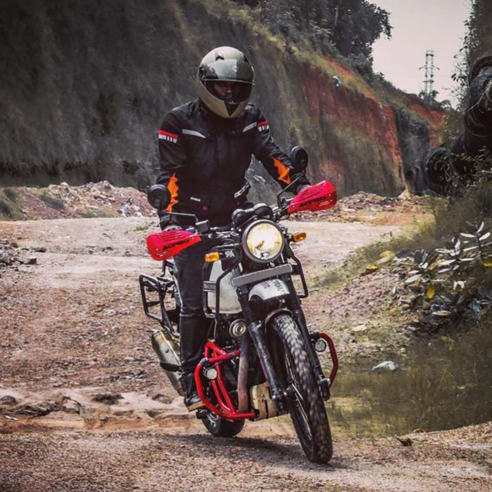 Red Engine Frame for Himalayan BS6