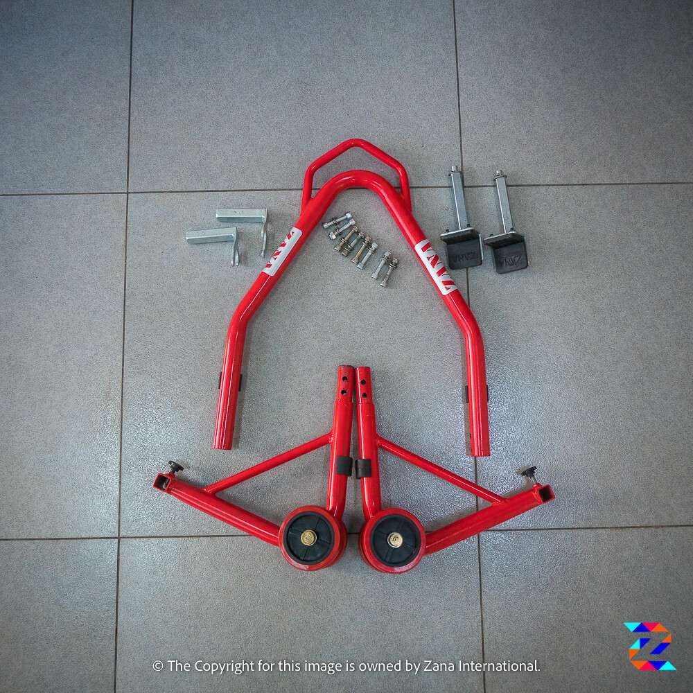 Red Paddock Stand for Duke 125