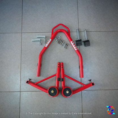 Red Paddock Stand for Duke 125