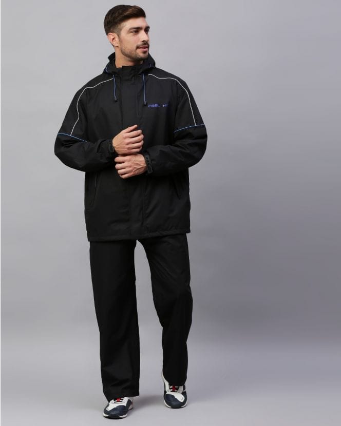 Reversible 100% Waterproof Raincoat for Bikers