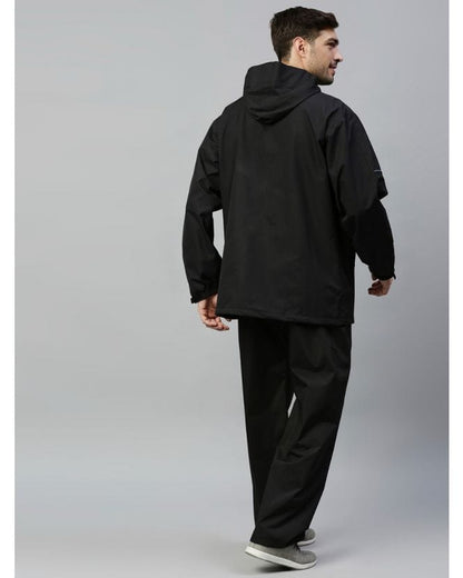 Reversible 100% Waterproof Raincoat for Bikers