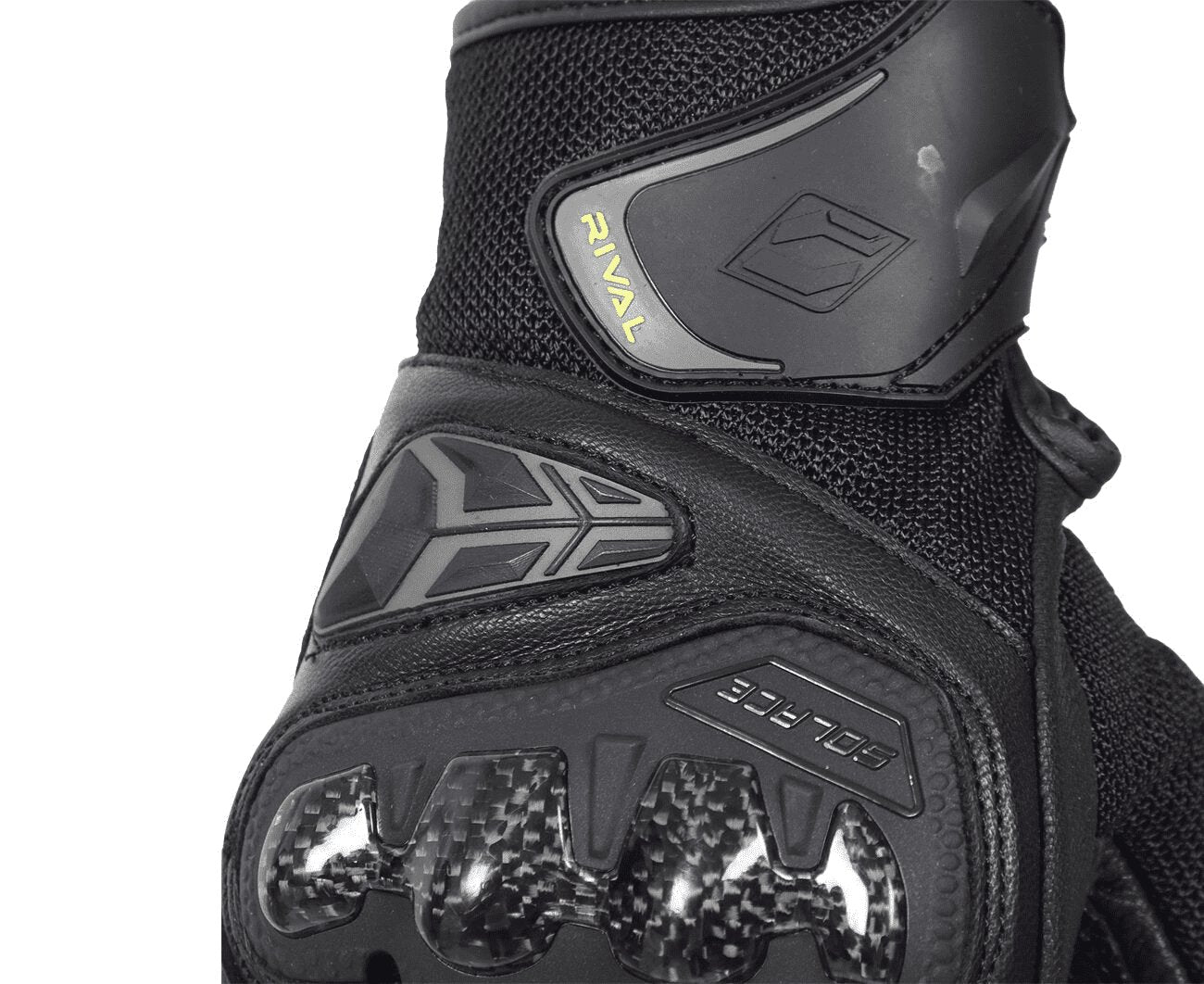 Solace Rival Carbon CE Gloves (Neon)