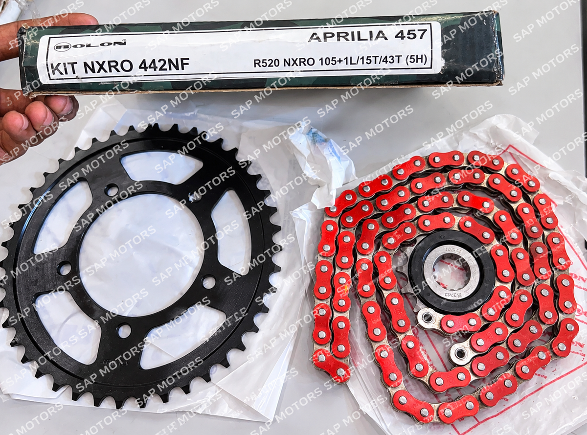 Rolon Chain Sprocket kit for APRILIA 457 KIT NXRO 442NF