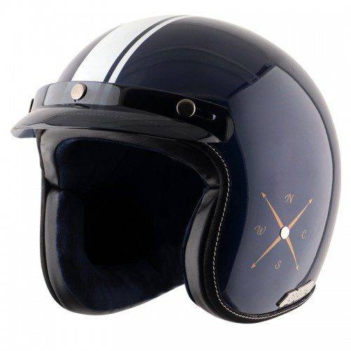 Axor Retro Jet Vintage Euro Globe Open Face Gloss Helmet