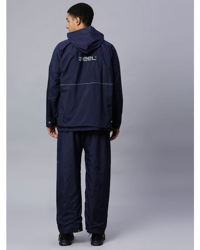Royal Blue Stylish Raincoat for Mens
