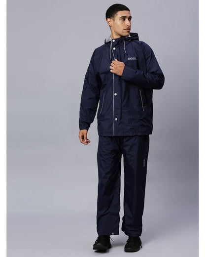 Royal Blue Stylish Raincoat for Mens