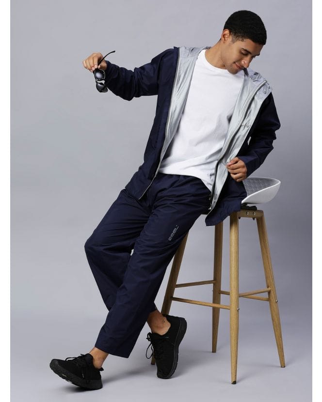 Royal Blue Stylish Raincoat for Mens