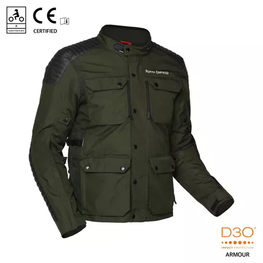 Royal Enfield Khardungla V2 Jacket-Olive