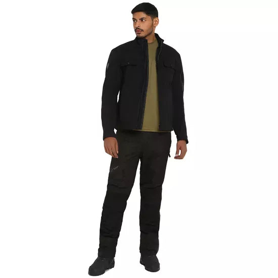 Royal Enfield Solano Waterproof Black Riding Jacket