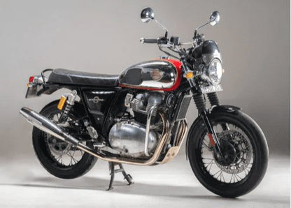 Silver Stallion Performance Exhaust System for Royal Enfield Interceptor 650 & Continental GT 650 Twins - Silver