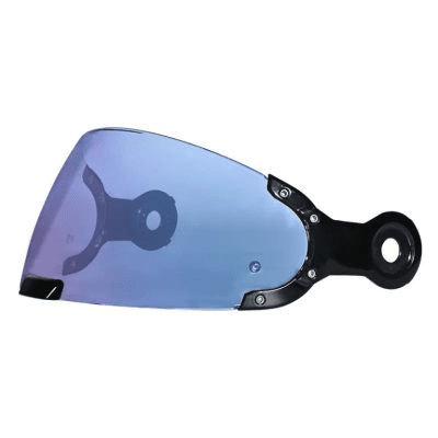 SMK Retro – Light Blue Visor (Pinlock 30 Ready)