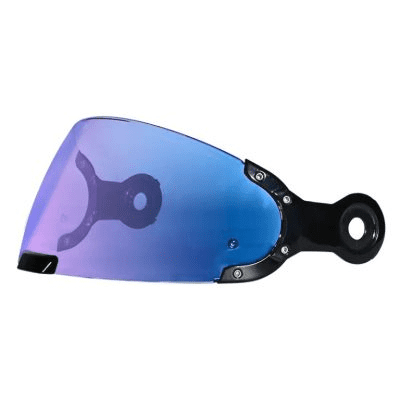 SMK Retro – Dark Blue Visor (Pinlock 30 Ready)