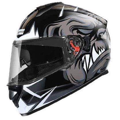STUDDS DRIFTER D1 DECOR MATT BLACK N4 HELMET