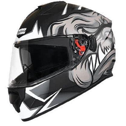 STUDDS DRIFTER D1 DECOR MATT BLACK N4 HELMET Riders Junction
