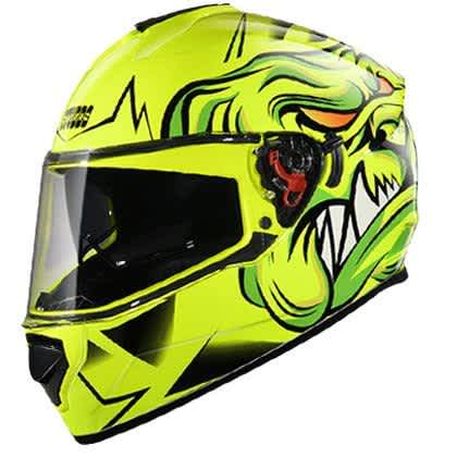 STUDDS DRIFTER D1 DECOR YELLOW N5 HELMET Riders Junction