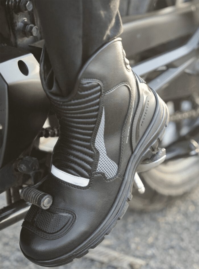 Solace Scout Motorcycle Boots (B.Grey)