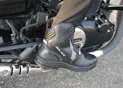Solace Scout Motorcycle Boots (B.Grey)