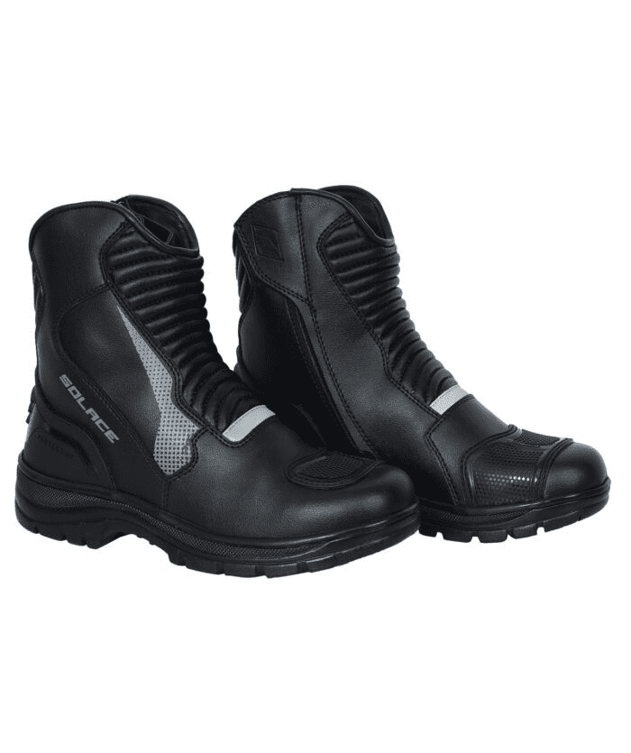 Solace Scout Motorcycle Boots (B.Grey)