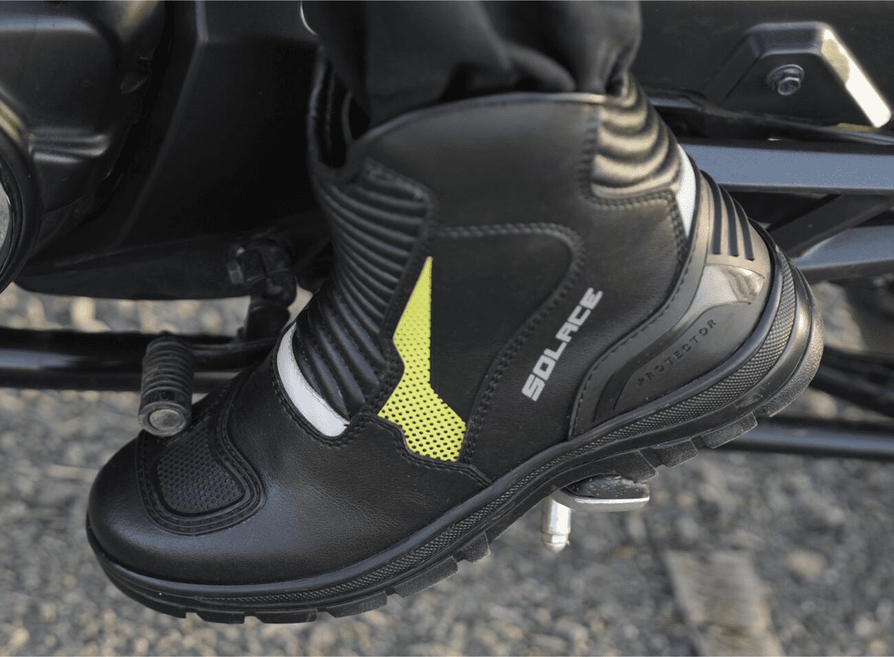 Solace Scout Motorcycle Boots (B.Neon)