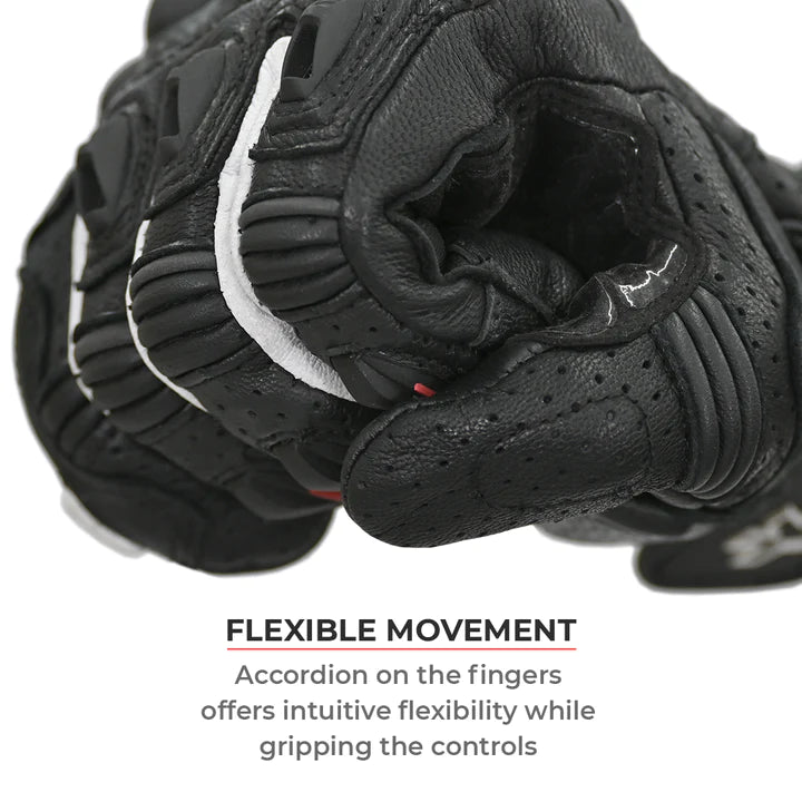 Shifter–Short Motorcycle Riding Gloves by Viaterra