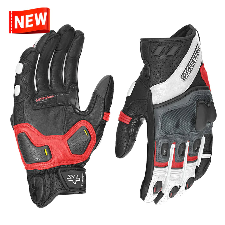 Shifter–Short Motorcycle Riding Gloves by Viaterra