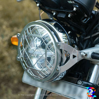 Silver Headlight Grill Type for GT and Interceptor