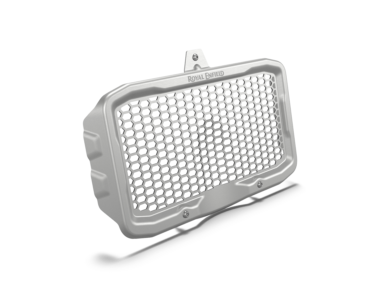 Re Himalayan Radiator Silver Radiator Guard For RE HIMALAYAN 450 – SapMotors