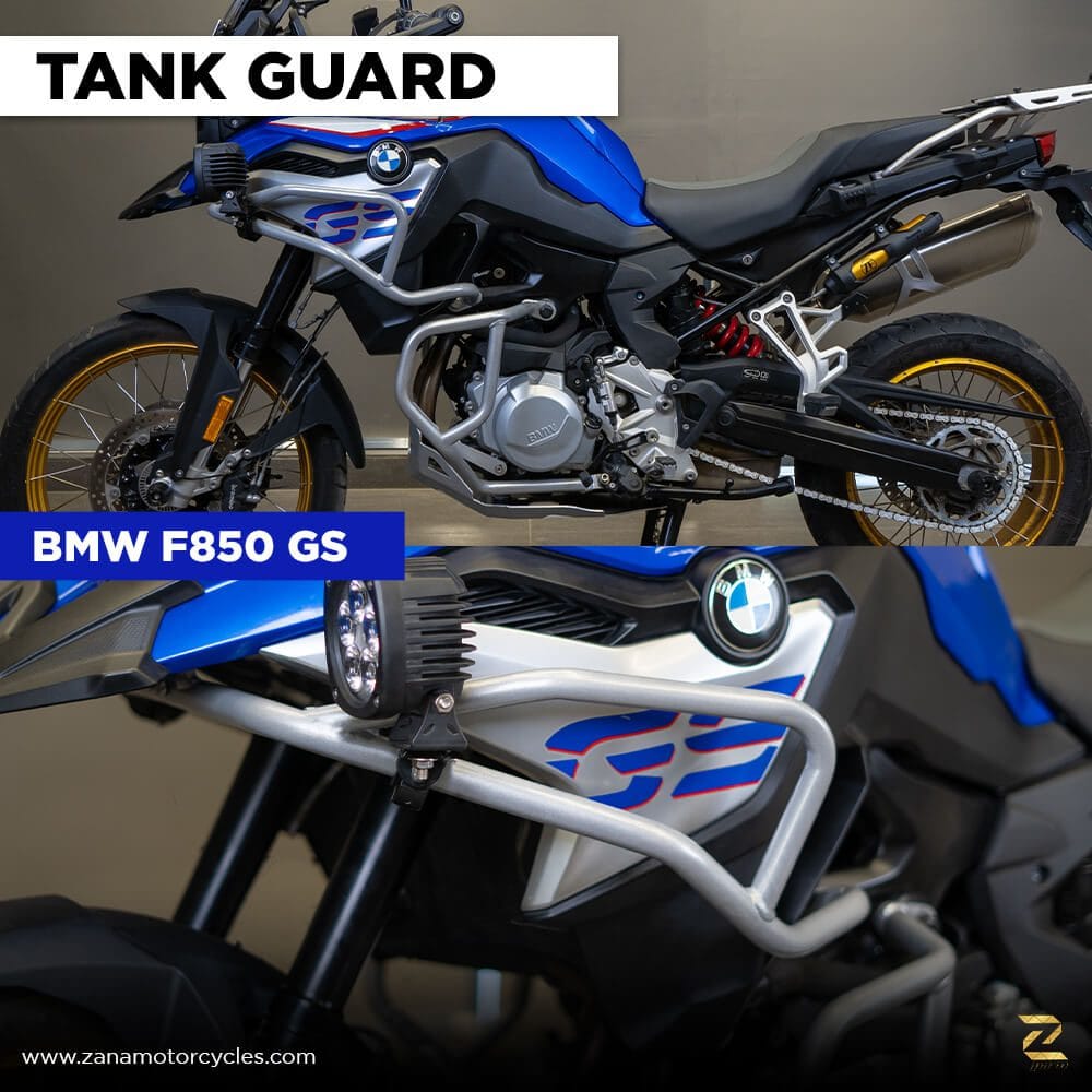 Silver Tank Guard for BMW - F850 GS