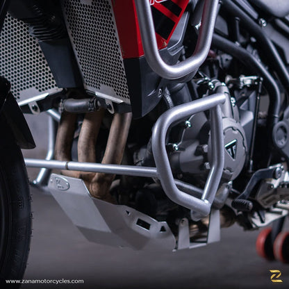 Sliver Lower Engine Guard for Triumph Tiger 850
