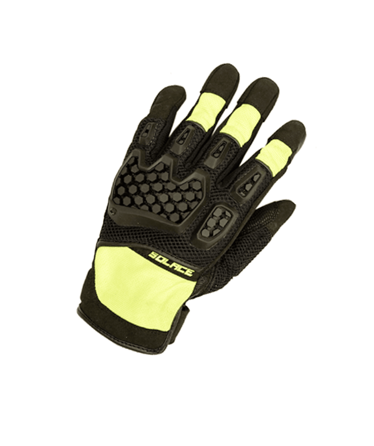 Solace AIRX DUALSPORT CE GLOVES (NEON GREEN )