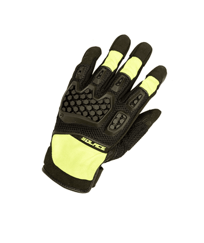 Solace AIRX DUALSPORT CE GLOVES (NEON GREEN )