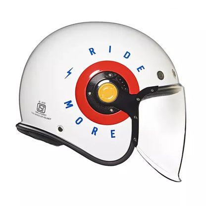 Spirit Leavehome Helmet Glossy White