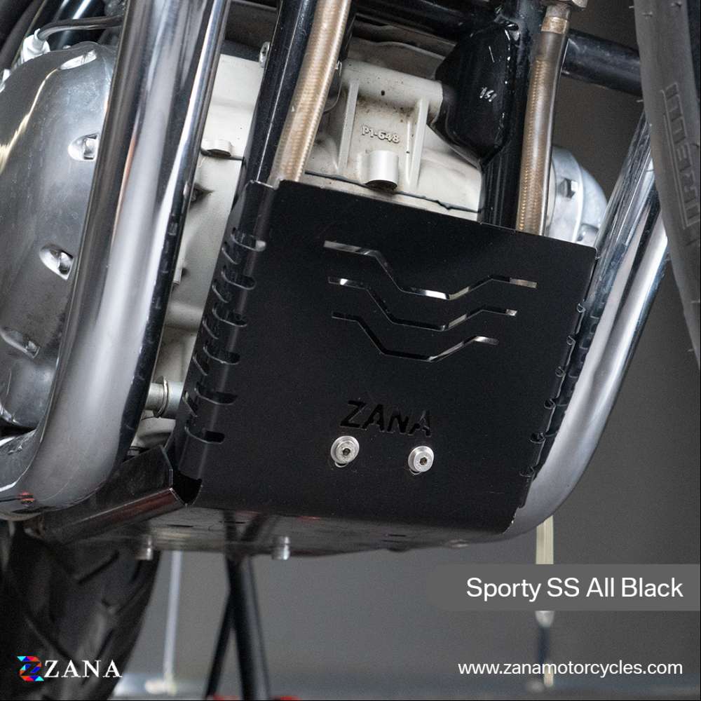 Sporty Bash Plate for GT-Interceptor 650