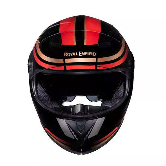 Stunner Dual Visor Gloss Black Helmet