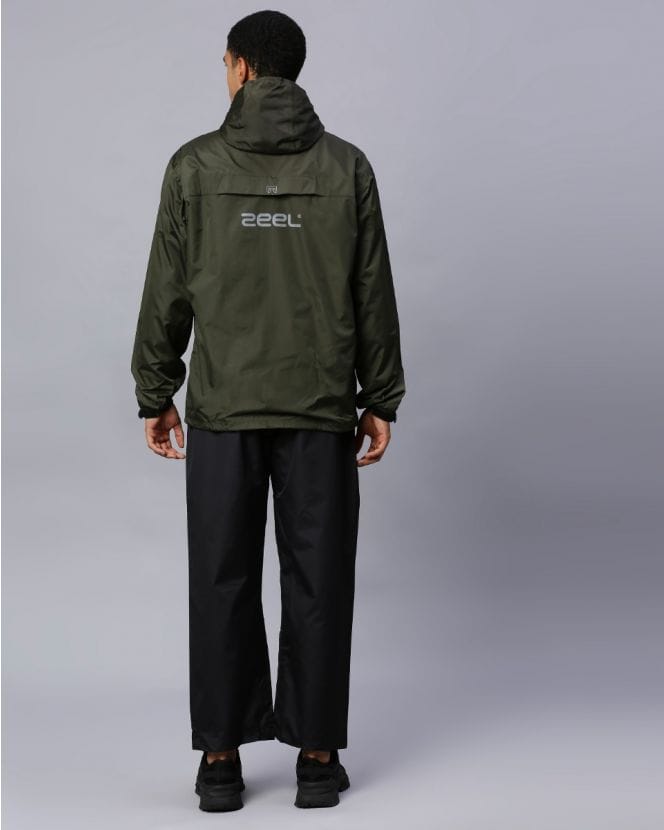 Stylish Olive Color Raincoat Set for Men