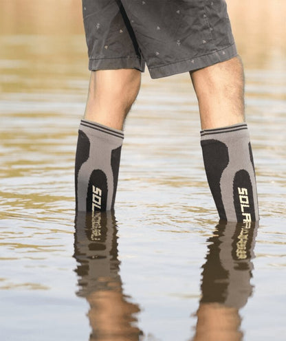 Solace Suska Core WP Socks Black & Neon