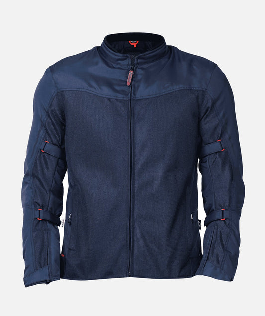 Solace Thrift Mesh Jacket Schema Blue