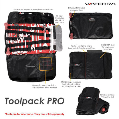Viaterra Toolpack Pro-Small Tool Bag for Riders