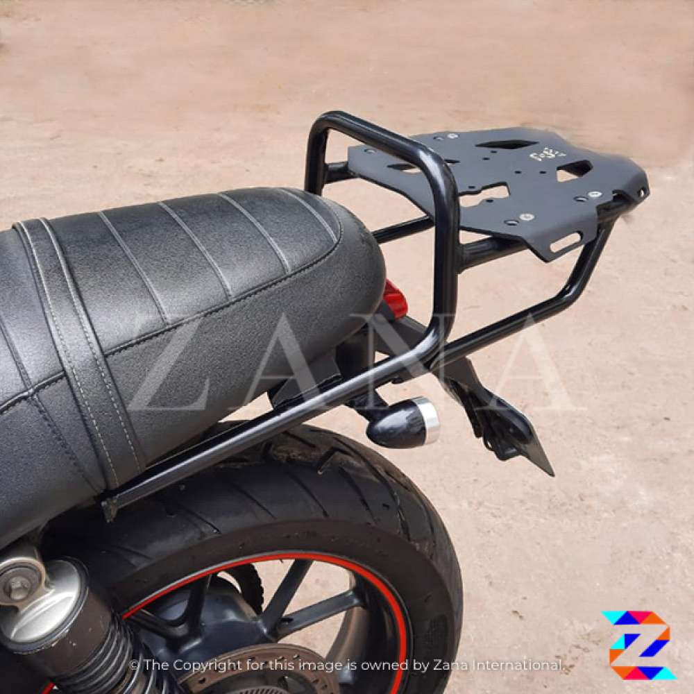Triumph Top Box Rack ZANA Top Rack T-1 with Plate for Triumph Street Twin - ZI-5100 – SapMotors
