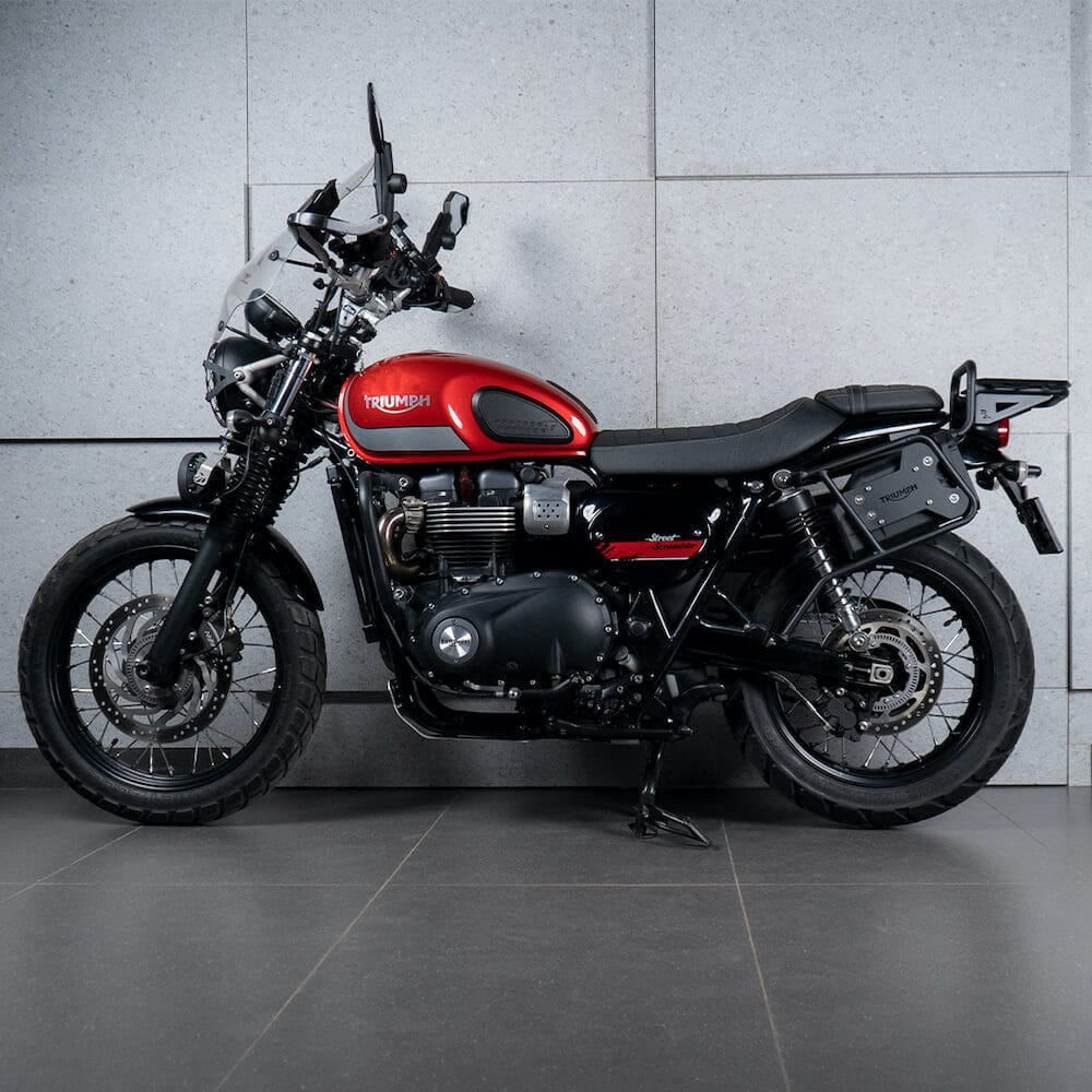 Top Rack with Plate for Triumph Street Scrambler