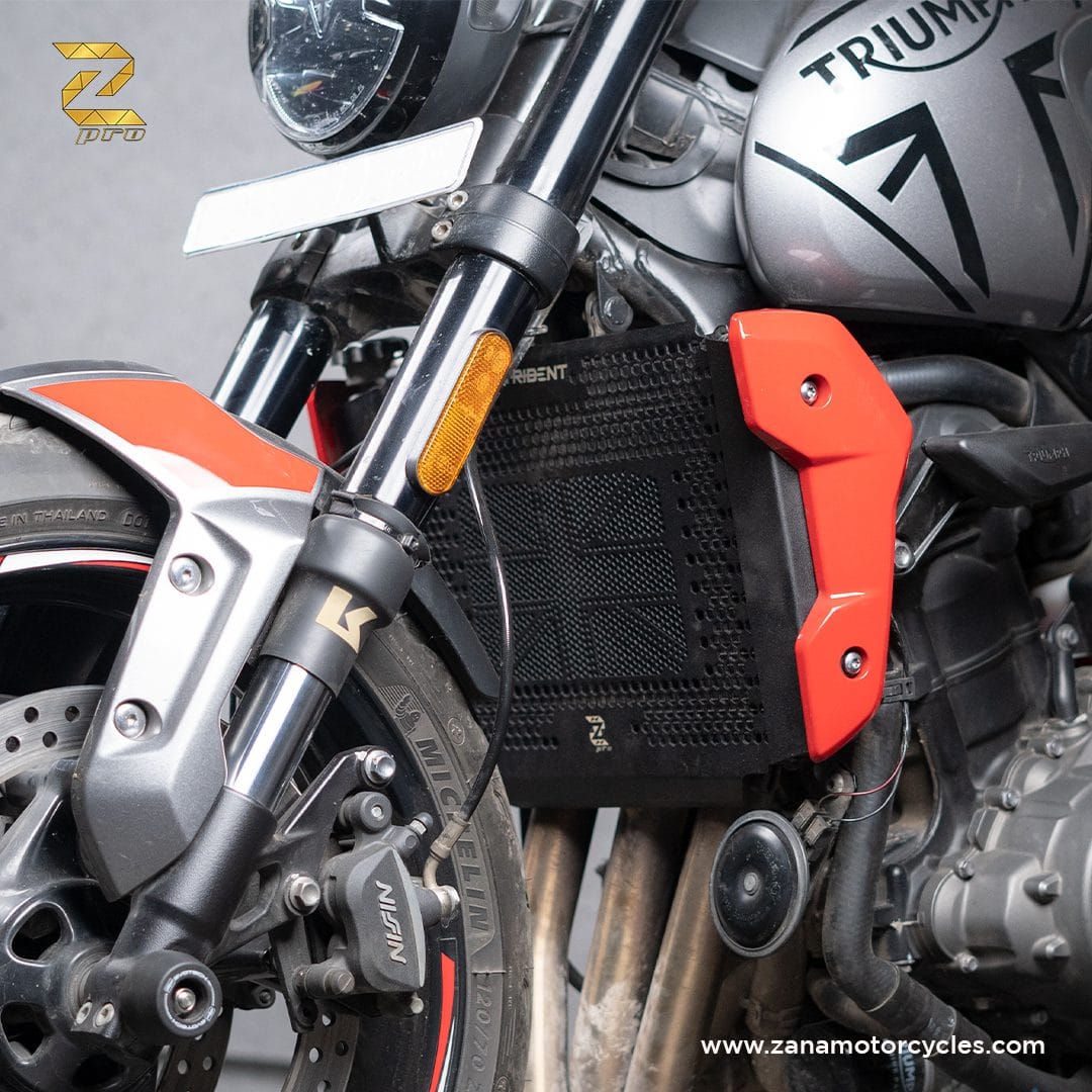UK Flag Radiator Grill for Triumph Trident 660