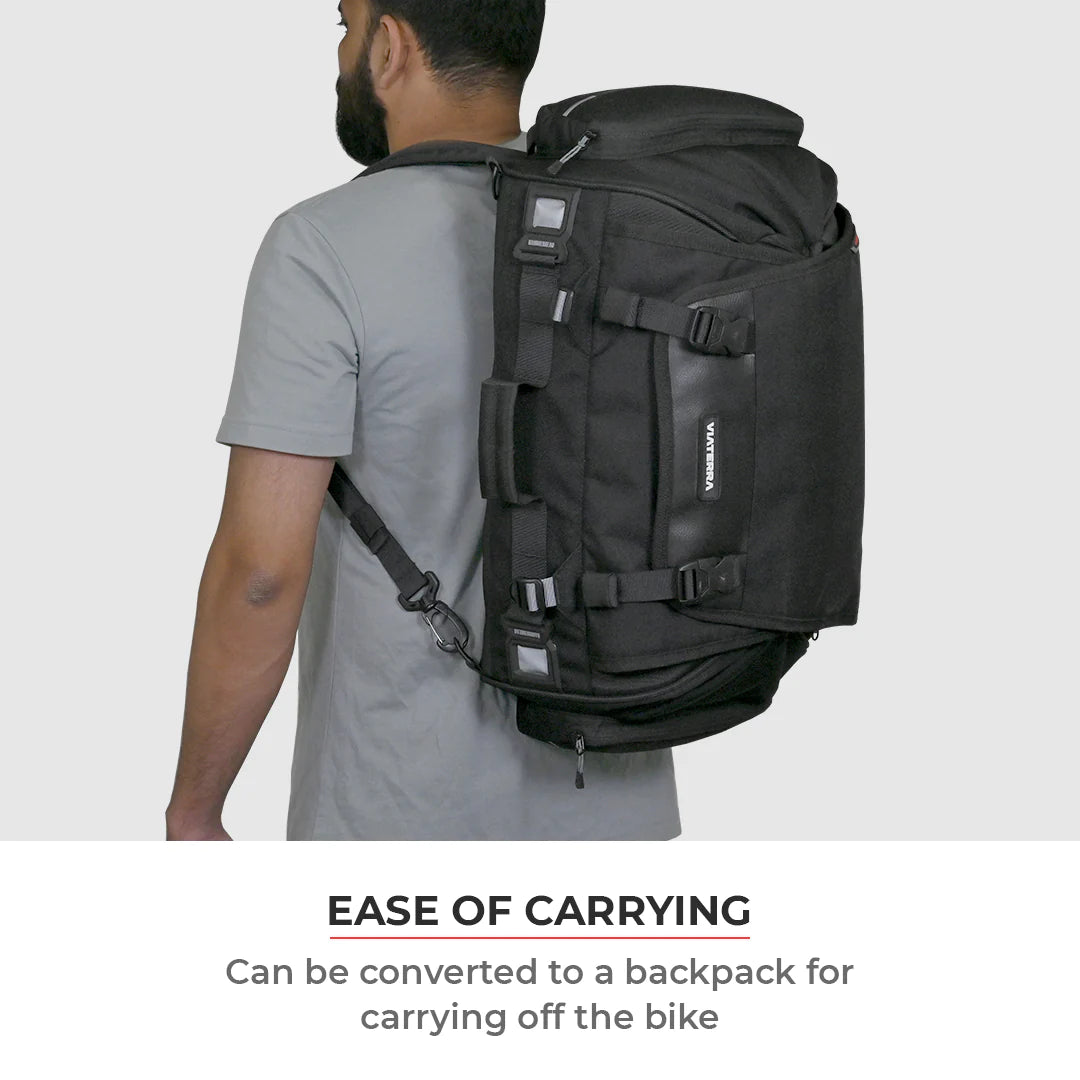 Viaterra Hammerhead Universal Tailbag for Bikes-45L